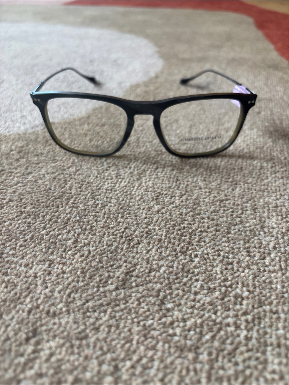 Giorgio Armani AR7174 5570 Size 52 Matte Gray Glasses